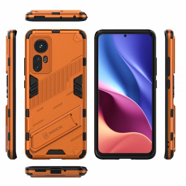 Xiaomi 12/12X Skal med Stativ Orange