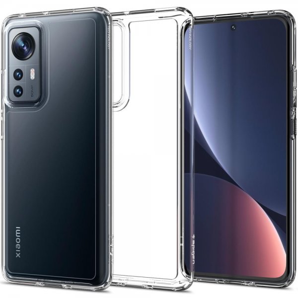 Spigen Xiaomi 12/12X Skal Ultra Hybrid Crystal Clear