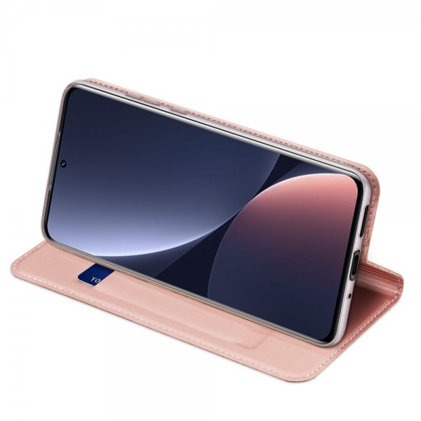 Dux Ducis Xiaomi 12 Pro Fodral Skin Pro Series Rosa