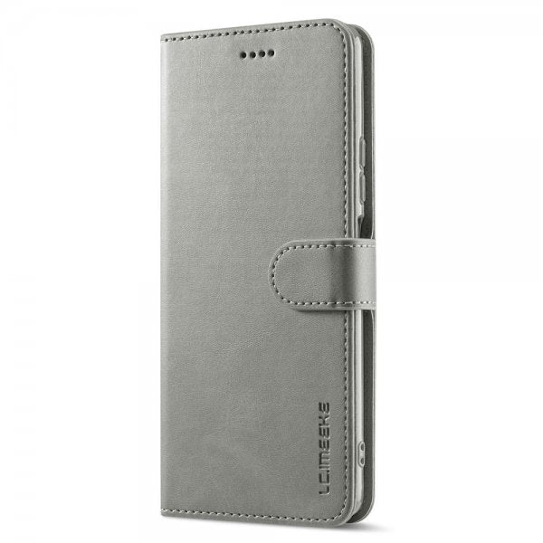Lc.Imeeke Xiaomi 12T/12T Pro Fodral med Kortfack Stativfunktion Grå