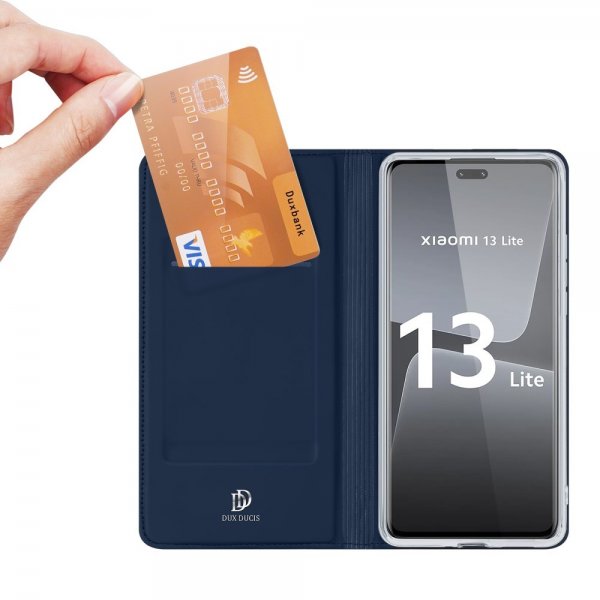 Dux Ducis Xiaomi 13 Lite Fodral Skin Pro Series Blå