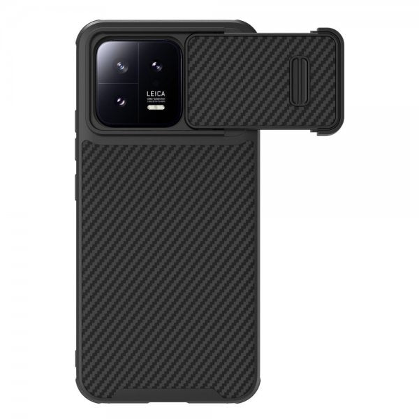 Nillkin Xiaomi 13 Skal Synthetic Fiber Svart