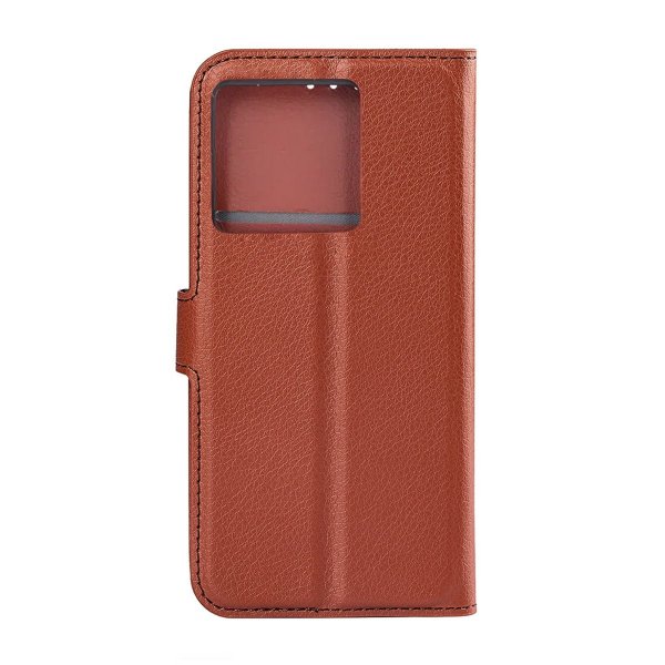 Xiaomi 13T/13T Pro Fodral med Stativ Brun