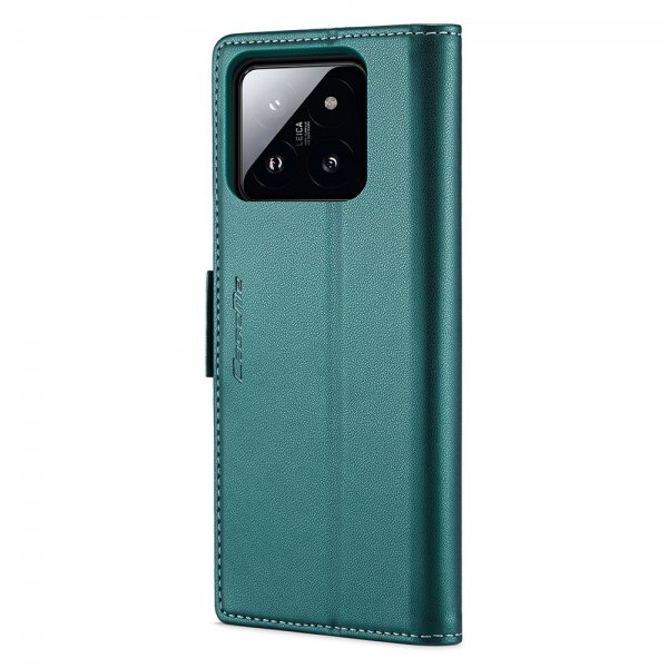 CaseMe Xiaomi 14 Fodral 023 Series Grön