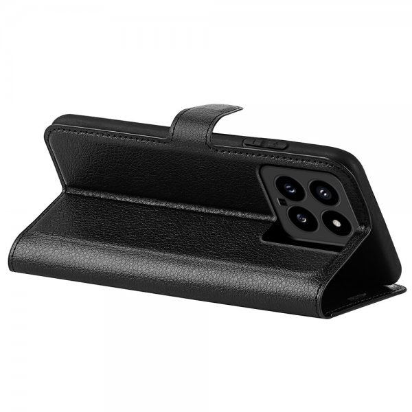 Xiaomi 14 Fodral Litchi Svart
