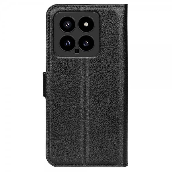 Xiaomi 14 Fodral Litchi Svart
