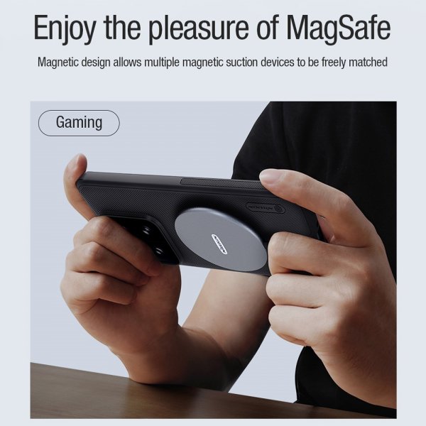 Nillkin Xiaomi 14 Skal Super Frosted Shield Pro MagSafe Grön