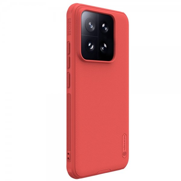 Nillkin Xiaomi 14 Skal Super Frosted Shield Röd