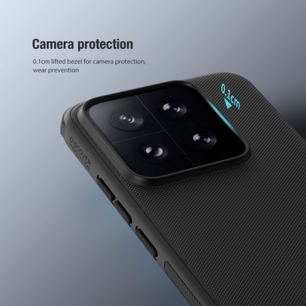 Nillkin Xiaomi 14 Skal Super Frosted Shield Svart