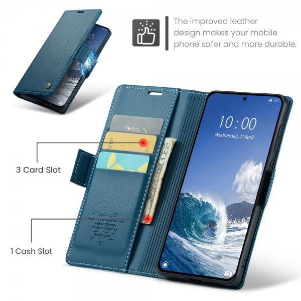 CaseMe Xiaomi 14T Fodral 023 Series Blå