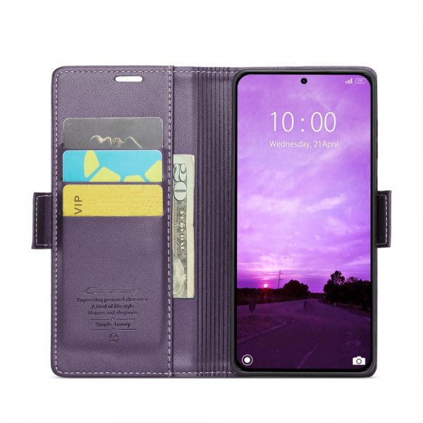 CaseMe Xiaomi 14T Fodral 023 Series Lila