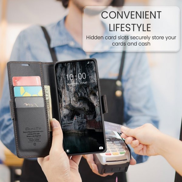CaseMe Xiaomi 14T Fodral 023 Series Svart