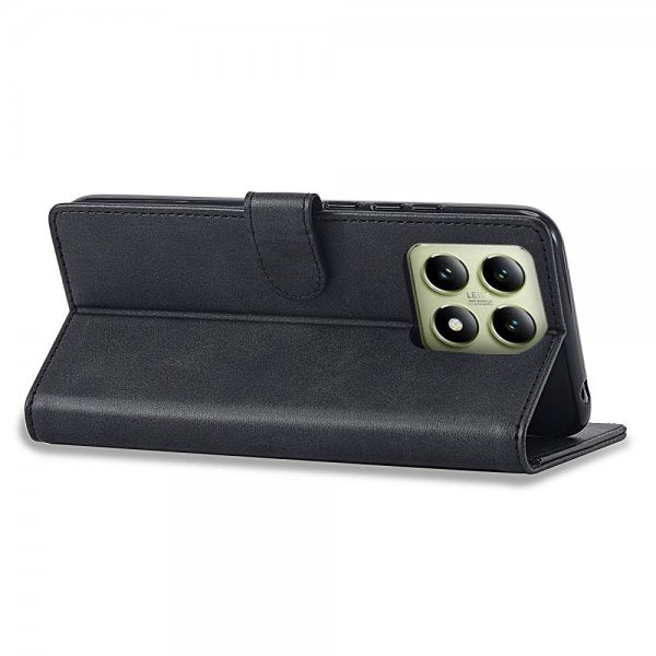Lc.Imeeke Xiaomi 14T Fodral med Kortfack Stativfunktion Svart
