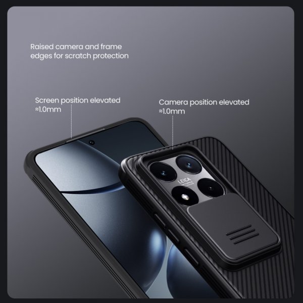 Nillkin Xiaomi 14T Skal CamShield Pro Grön