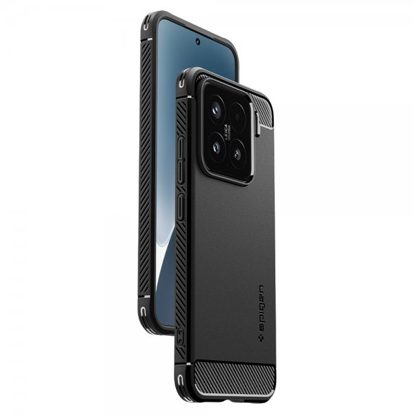 Spigen Xiaomi 15 Skal Rugged Armor Matte Black