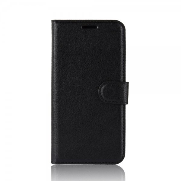 Xiaomi Mi Note 10/Mi Note 10 Pro Fodral Litchi Svart