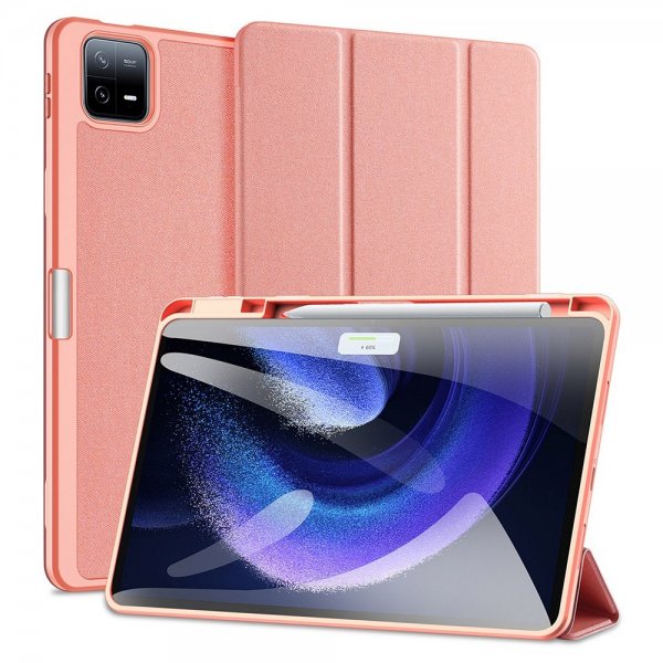 Dux Ducis Xiaomi Pad 6 Fodral DOMO Series Rosa