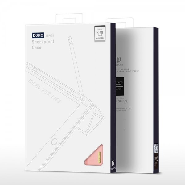 Dux Ducis Xiaomi Pad 6 Fodral DOMO Series Rosa