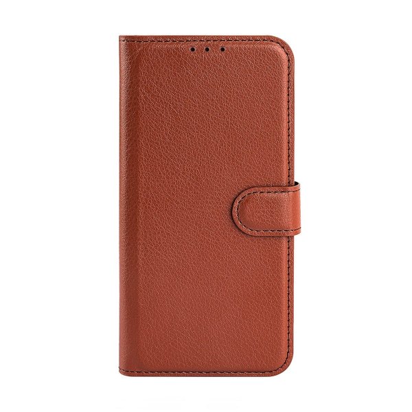 Xiaomi Redmi 10 Fodral med Stativ Brun