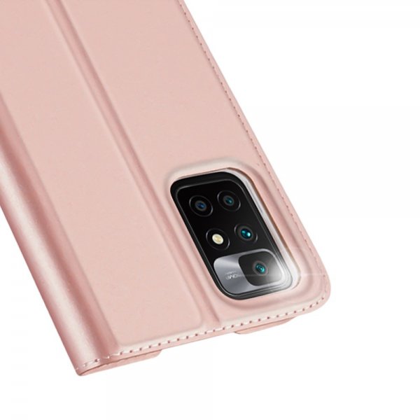 Dux Ducis Xiaomi Redmi 10 Fodral Skin Pro Series Rosa