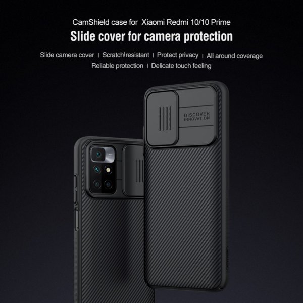Nillkin Xiaomi Redmi 10 Skal CamShield Blå