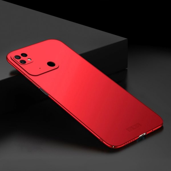 Mofi Xiaomi Redmi 10C Skal Shield Slim Röd