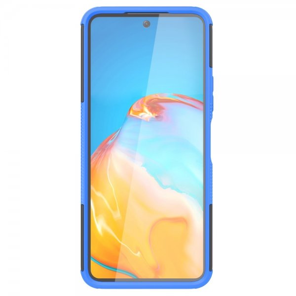 Xiaomi Redmi 12 Skal Däckmönster Stativfunktion Blå