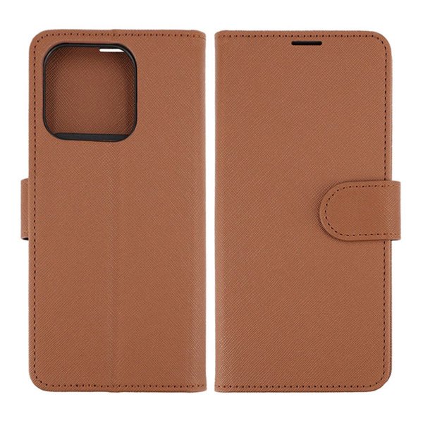 Xiaomi Redmi 12C Fodral med Stativ Brun