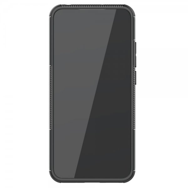Xiaomi Redmi 9A Skal Däckmönster Stativfunktion Svart