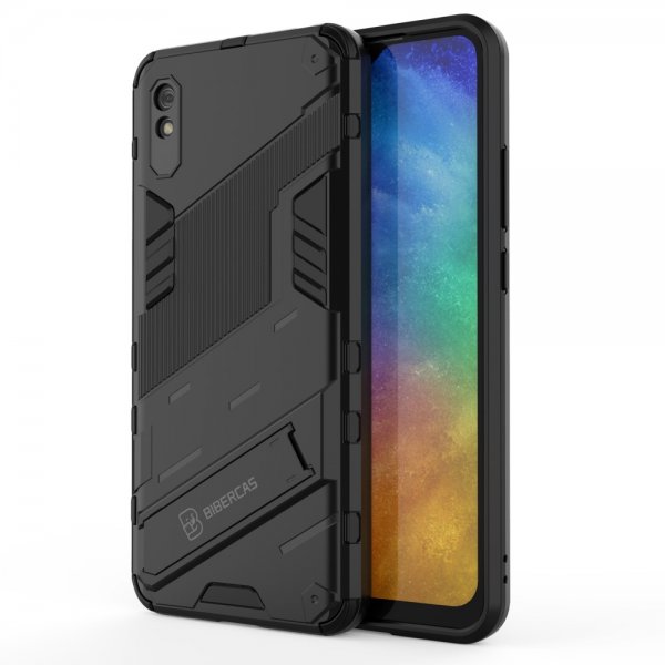 Xiaomi Redmi 9A Skal med Stativ Svart