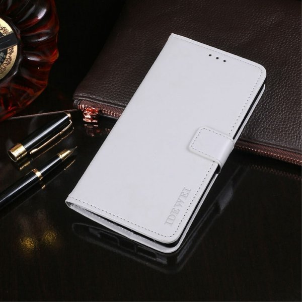 Xiaomi Redmi Note 11 Pro Fodral Lädertextur Vit
