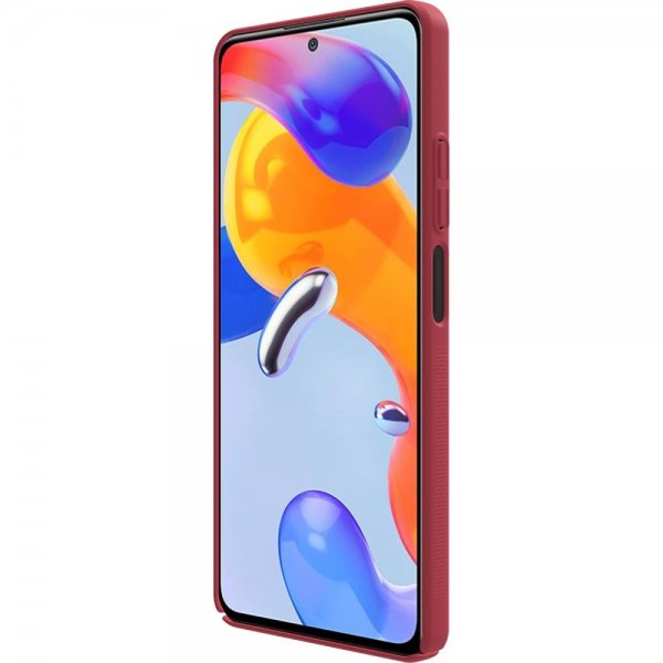 Nillkin Xiaomi Redmi Note 11 Pro Skal Frosted Shield Röd