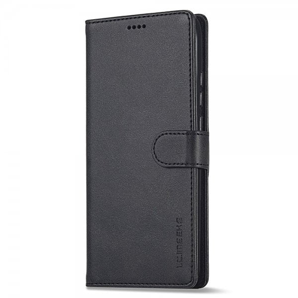 Lc.Imeeke Xiaomi Redmi Note 13 5G Fodral med Kortfack Stativfunktion Svart