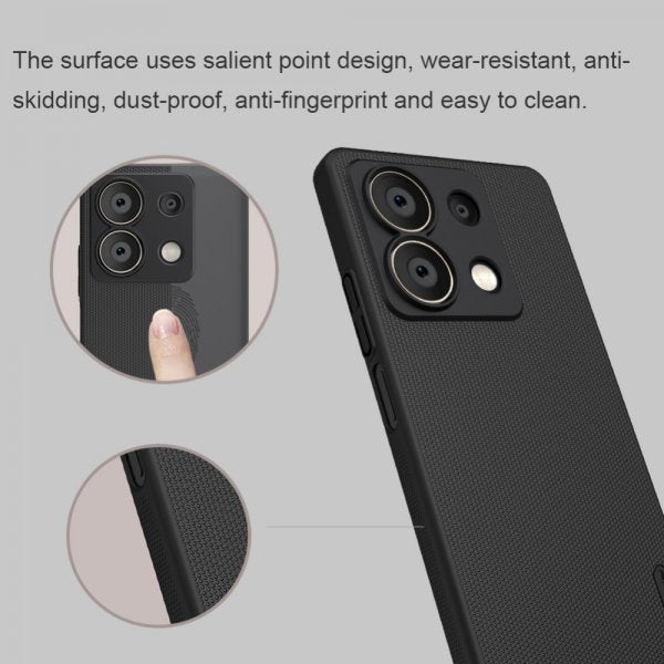 Nillkin Xiaomi Redmi Note 13 5G Skal Super Frosted Shield Blå
