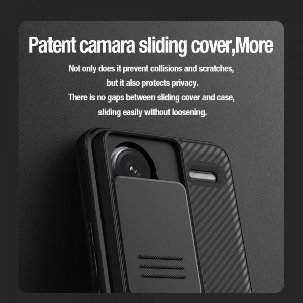Nillkin Xiaomi Redmi Note 13 Pro Plus 5G Skal CamShield Pro Svart