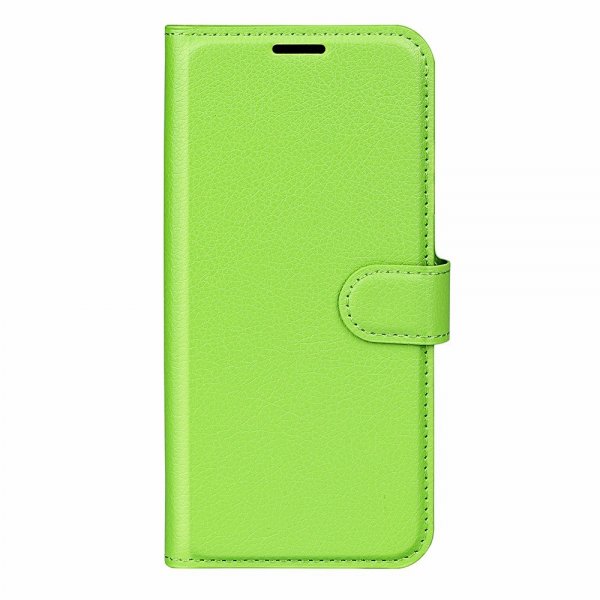 Xiaomi Redmi Note 13 Pro Plus 5G Fodral Litchi Grön