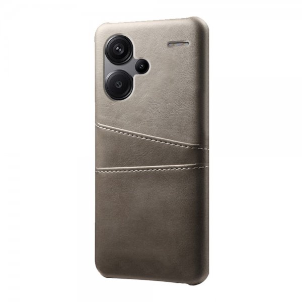 Xiaomi Redmi Note 13 Pro Plus 5G Skal med två Kortfack Grå