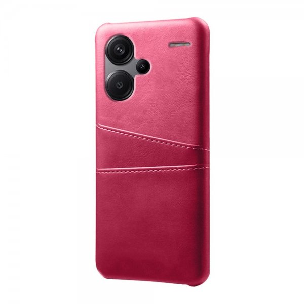 Xiaomi Redmi Note 13 Pro Plus 5G Skal med två Kortfack Magenta