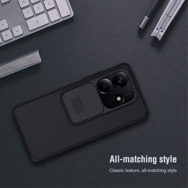 Nillkin Xiaomi Redmi Note 14/Redmi Note 14 5G Skal CamShield Svart