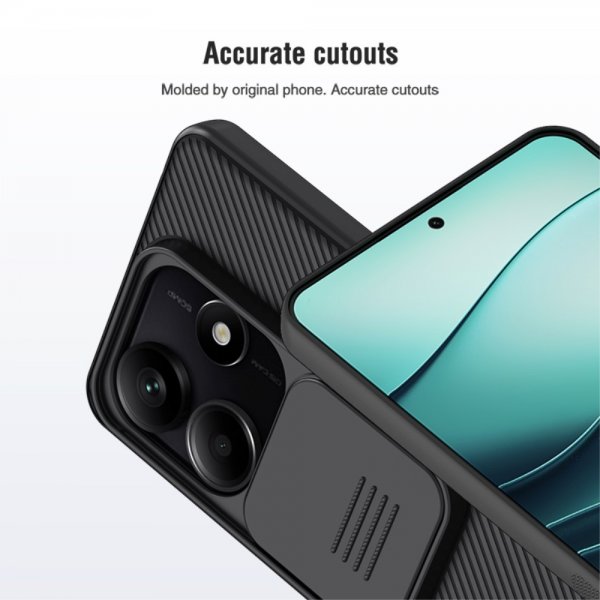 Nillkin Xiaomi Redmi Note 14/Redmi Note 14 5G Skal CamShield Svart