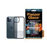 PanzerGlass iPhone 12 Pro Max Skal ClearCase Black Edition