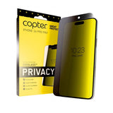 Copter iPhone 16 Pro Max Skärmskydd Exoglass Flat Privacy