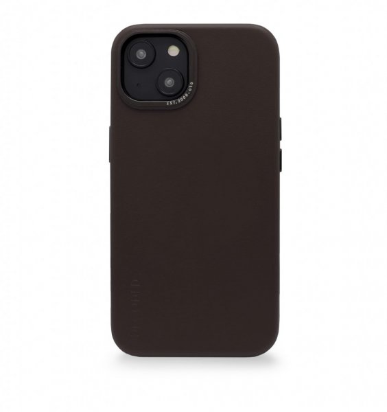 Decoded iPhone 14 Plus Skal Leather Backcover Brun