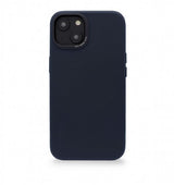 Decoded iPhone 14 Plus Skal Leather Backcover Navy