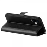 iPhone 16 Plus Fodral Litchi Svart