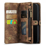 CaseMe iPhone 11 008 Series Löstagbart Skal Brun
