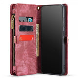 CaseMe Samsung Galaxy S21 008 Series Löstagbart Skal Röd