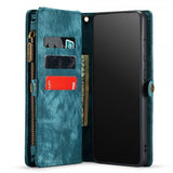 CaseMe Samsung Galaxy S21 008 Series Löstagbart Skal Petrol