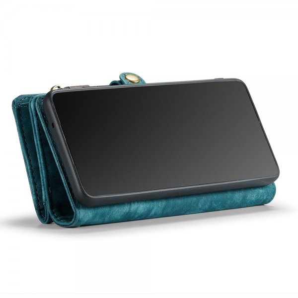 CaseMe Samsung Galaxy S21 FE 008 Series Löstagbart Skal Petrol