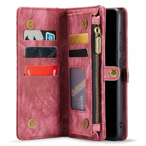 CaseMe Samsung Galaxy A53 5G Fodral 008 Series Löstagbart Skal Röd